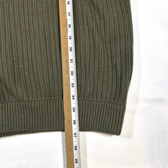 Duluth Trading Co. Wool Blend Collared Sweater Mens XL Green - Picture 6 of 7
